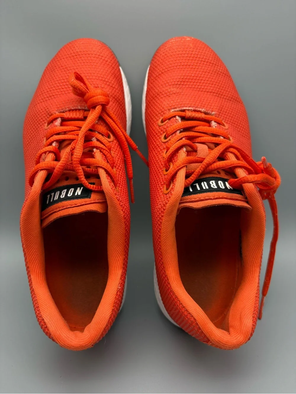 NoBull | Outwork Training Shoes - Orange ; Womens 8